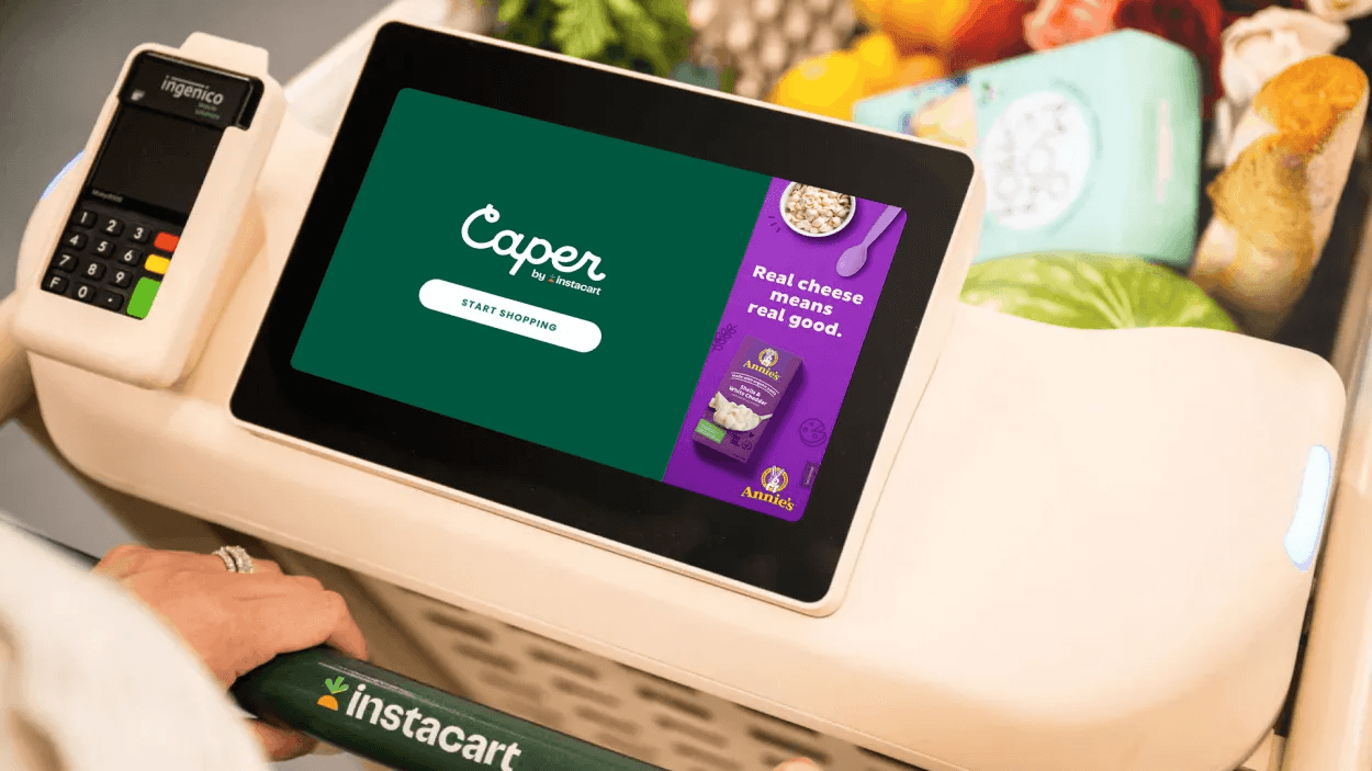 Inovação na experiência de compras: Anúncios em carrinhos inteligentes Instacart