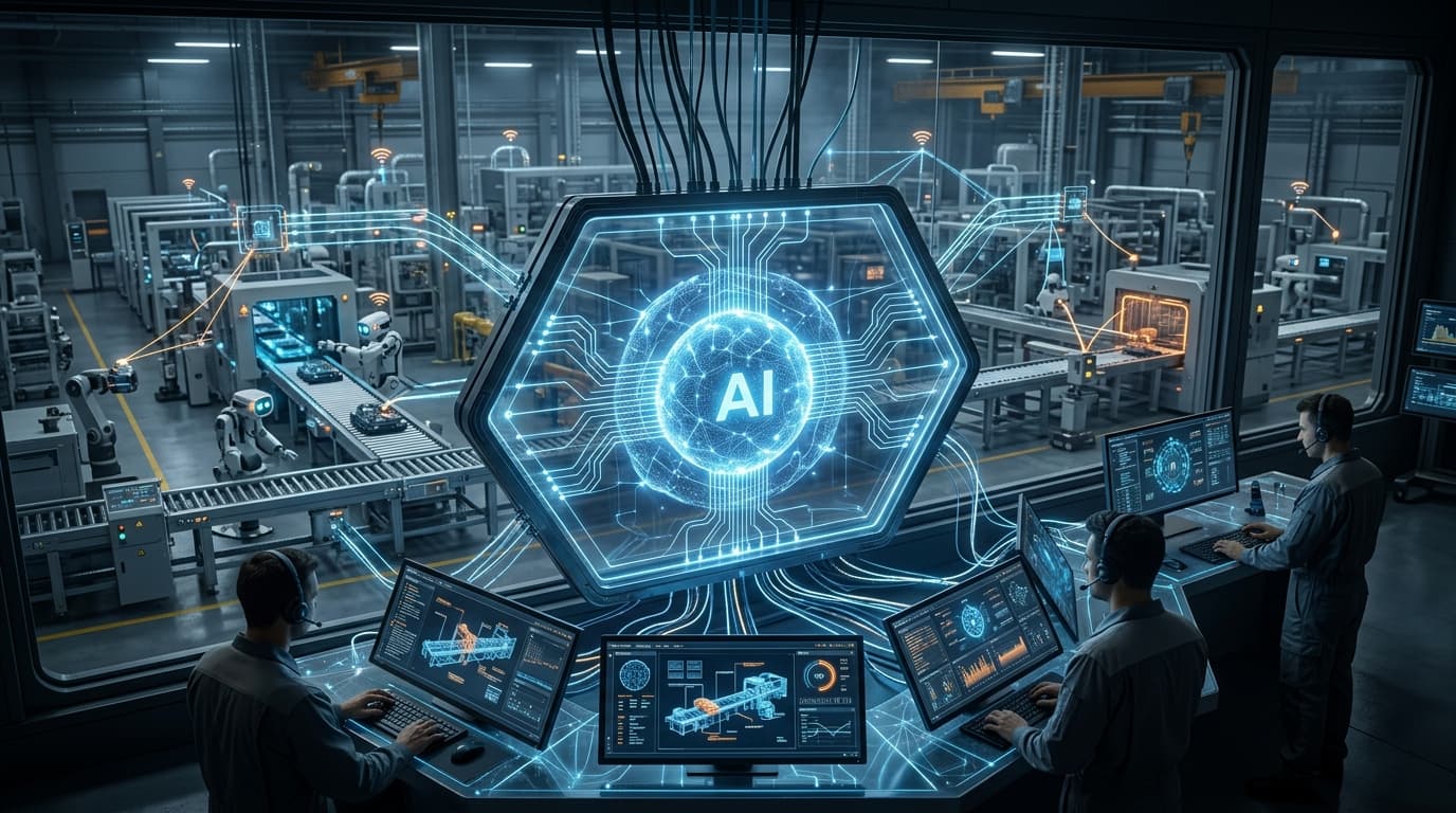 IA agêntica na indústria: por que 2026 é o ano em que os agentes saem do papel